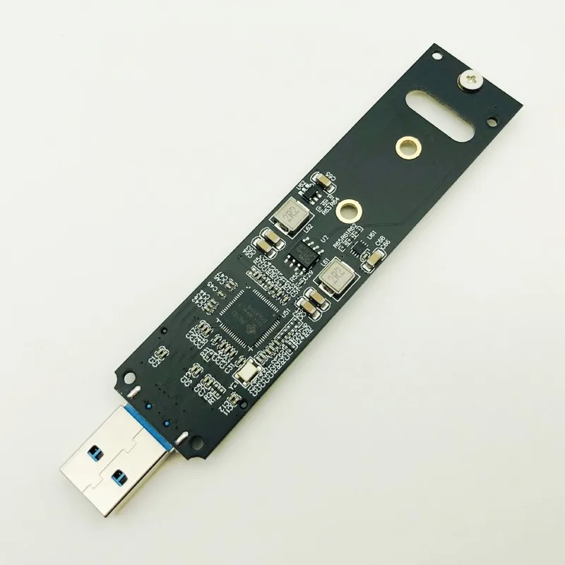 Портативный высокопроизводительный NVME к USB адаптеру M.2 SSD к type-A картам USB 3,1 Gen 2 мостовой чип к M2 SSD Key M для Windows XP/7/
