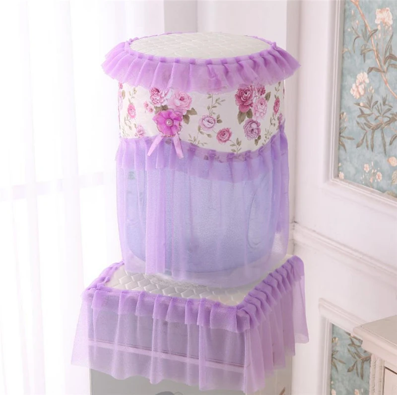 1Pcs Fasion Rural Cloth Art Water Dispenser Dust Cover Water Dispenser Cloth Cover Bucket Purifier E0946