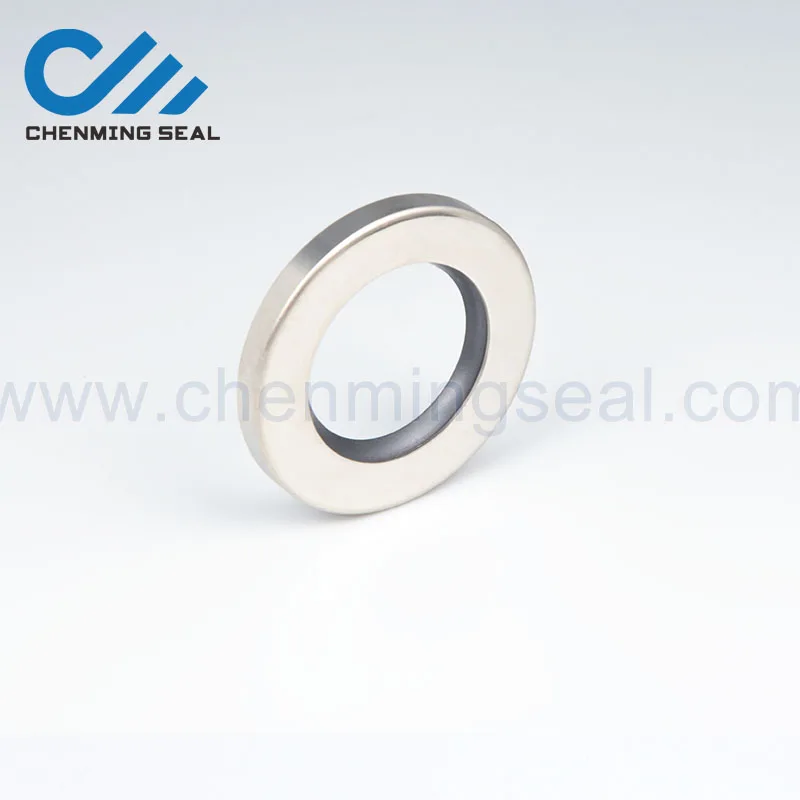Масляные уплотнения PTFE с одной губой 45*55*5 мм SS304 корпусом уплотнительная губа из