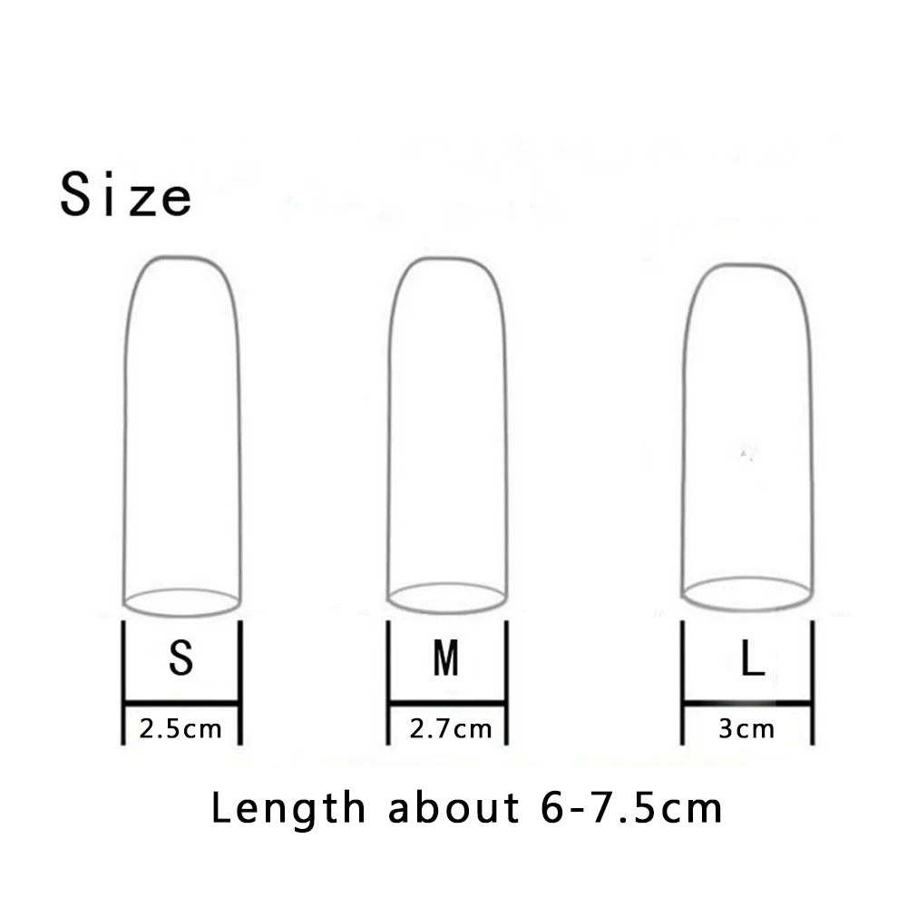 12pcs Safety Latex Heat Insulation Finger Protector Cots/Shields Antislip Antistatic Finger Tip for Keratin Hair Extensions
