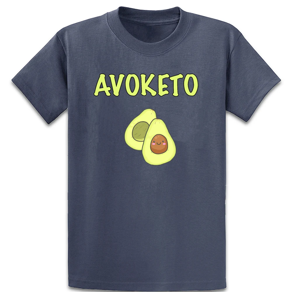 Avocado Keto Friendly Print T Shirt O-Neck Slim Spring Autumn Pictures Cotton Cute Building Customize Shirt