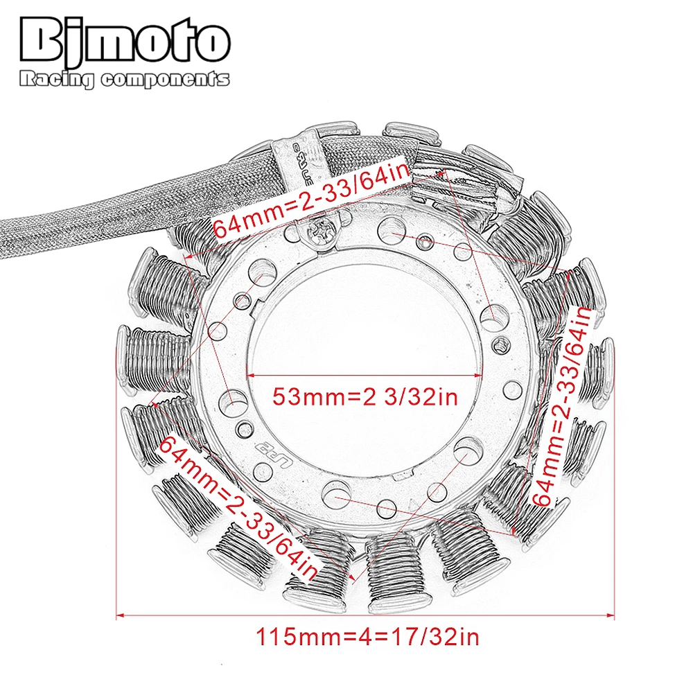 BJ 3LD-81410-00 магнето для мотоцикла двигателя обмотка статора генератора для Yamaha XTZ750 супер Tenere 750 1989-1997
