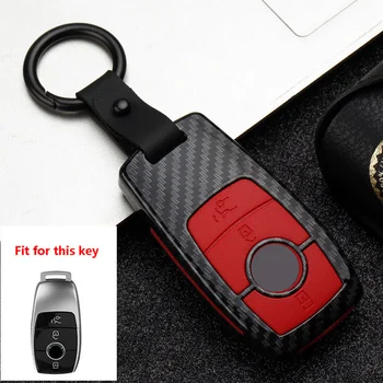 

Car Key Case Cover Protection Shell for Mercedes Benz 2017 E Class W213 2018 S class new SLC SLK E200 E260 E300 E320 Class E