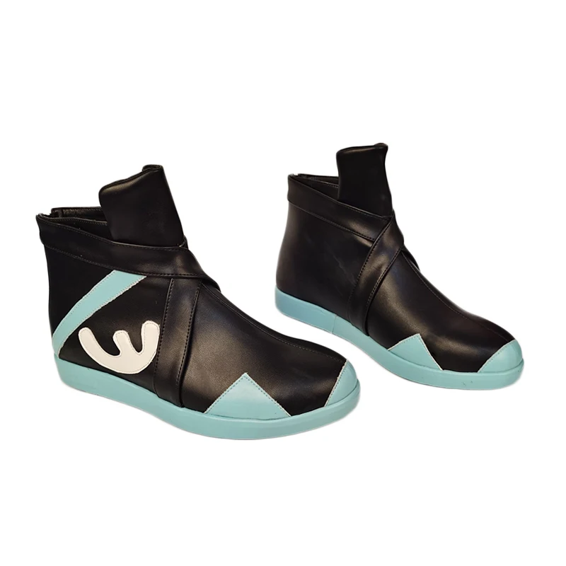 thumbnail image 1 of Zapatos de cosplay de Jett del juego Valorant para mujeres adultas y botas de hombre, 1 of 4