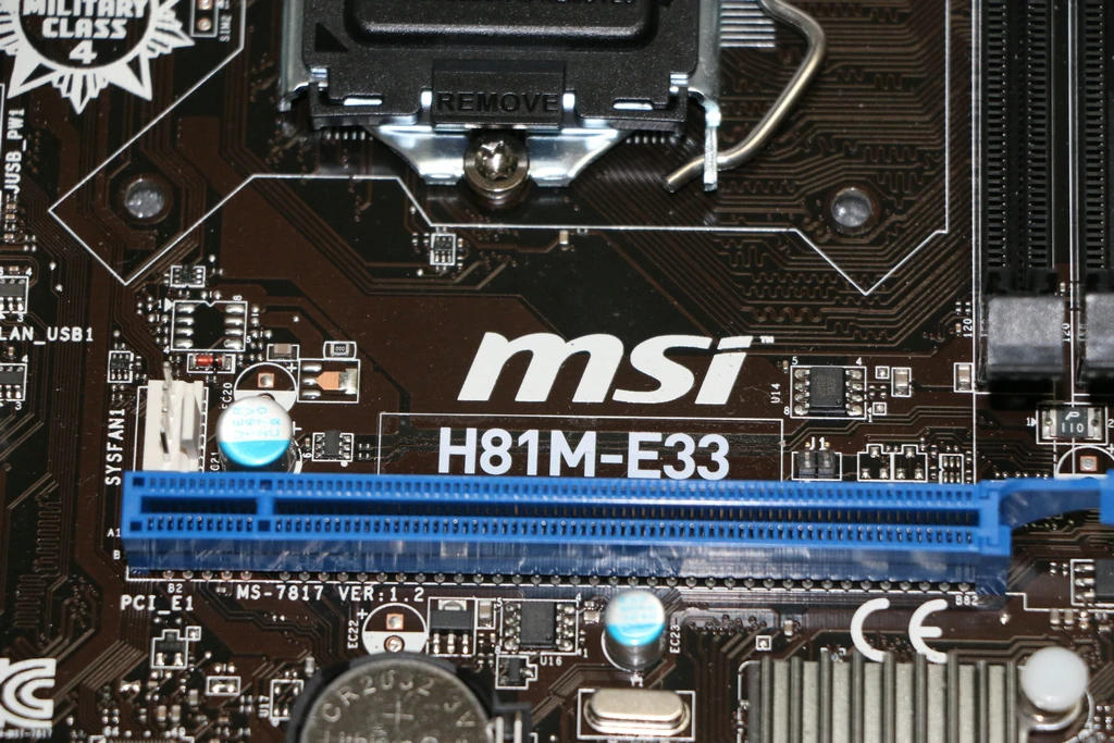 Для MSI H81M-E33 1150 pin H81 материнская плата поддержка 1231 V3 MATX SATA3 оригинальная подержанная материнская плата