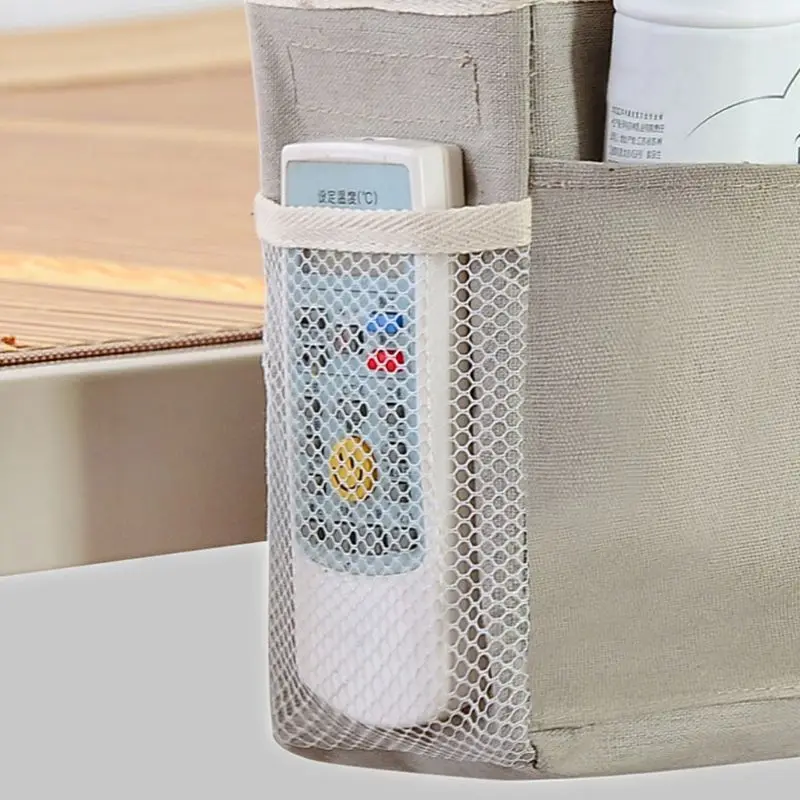 Bedside Caddy Hanging Storage Bag Organizer Dorm Room Phone Book Magazine Holder