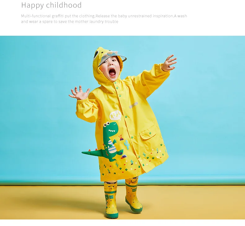 Unicorn Cartoon Children Rain Boots