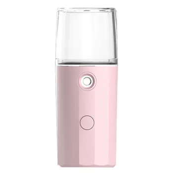 

Portable Handheld Usb Nanomist Facial Humidifier Steamer Hydrating Beauty Device Face Sun Repair Pore Cleansing Tool Skin Care