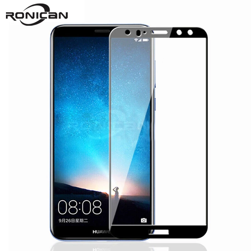 

Protective Tempered Glass For Huawei Mate 20 Pro Lite X 20X Mate 10 Pro 9 Lite P Smart 2019 Full Cover Screen Protector Film