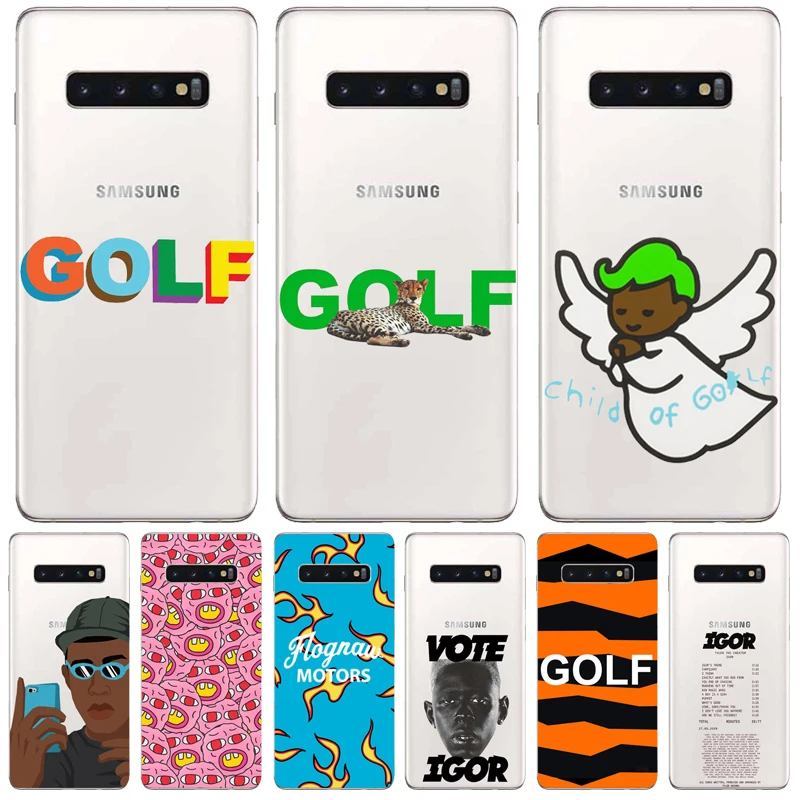 Силиконовый мягкий ТПУ чехол для телефона Tyler the creator Golf IGOR bees Samsung Glaxy S/Note 6 7 8 9 10 Plus