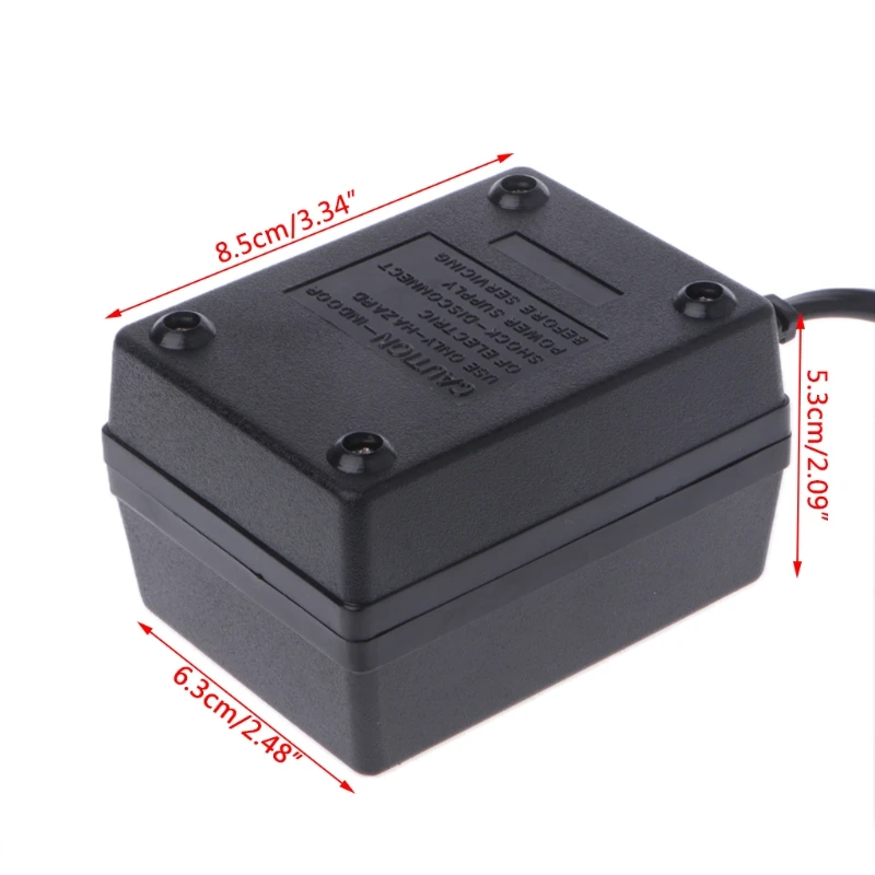 Drop Ship 200W AC 220V to 110V Step Down Transformer Convert Travel Power EU Plug Adapter