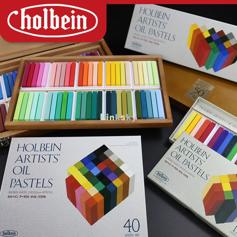 Holbein Oil Pastel - White (Box of 5)