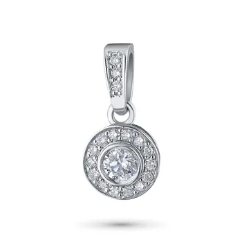 

Pendant made of white gold with diamonds e0901pd02150500