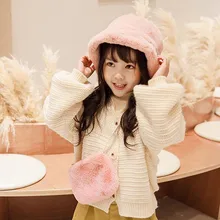 OCARDIAN сумки через плечо для девочек, сумка-почтальон из полиэстера для девочек, шапка-ведро, милые и теплые шапки для охоты, рыбалки, шляпы и сумки