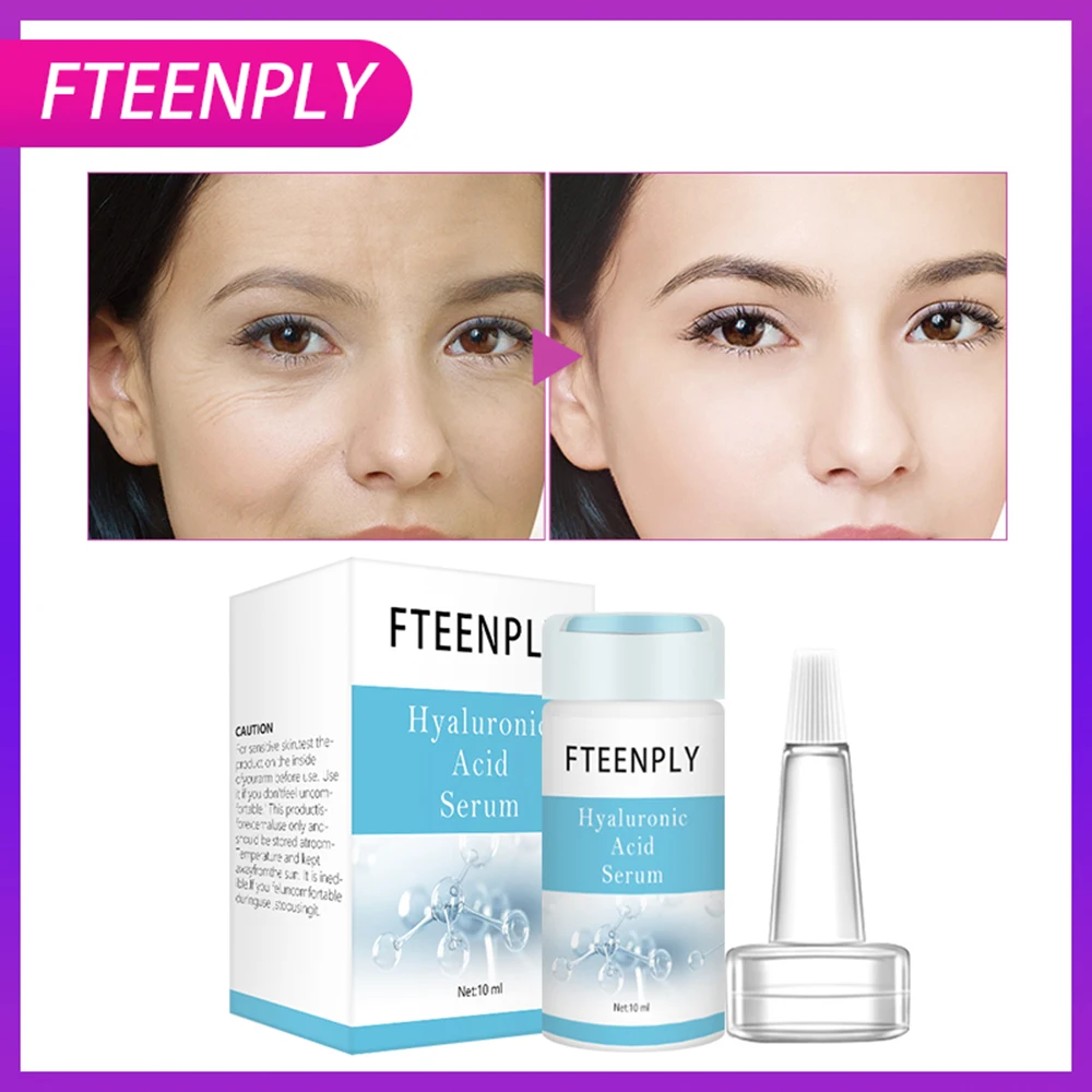FTEENPLY ампульная гиалуроновая кислота, сыворотка для лица, сужающая поры, против никотиam, отбеливающая, увлажняющая, против старения, морщин, кожи