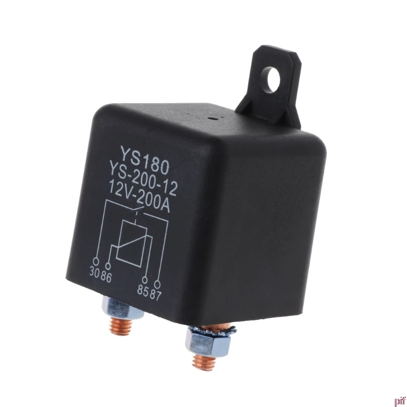 

12V 200Amp Start Relay 4Pin Heavy Duty ON/OFF Switch Split Charge Relay For Car