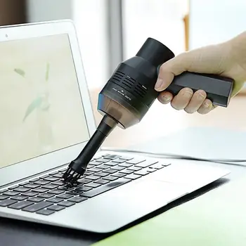 

Handheld USB Keyboard Vacuum Cleaner Portable Corner Desk Table Furniture Cushion Dust Sweeper Robot for Home Office
