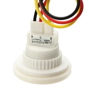 

CLAITE 1pcs AC 220V 100W Infrared PIR Motion Sensor Light Switch For Ceiling Light Indction Sensor light Control Detector Module