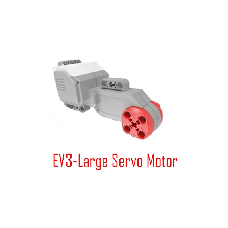 Large Servo Motor Technic Mindstorms EV3 PF части литиевая батарея совместима с Technic 45544 95656 DIY образовательные строительные блоки для 45500 - Цвет: Large Servo Motor