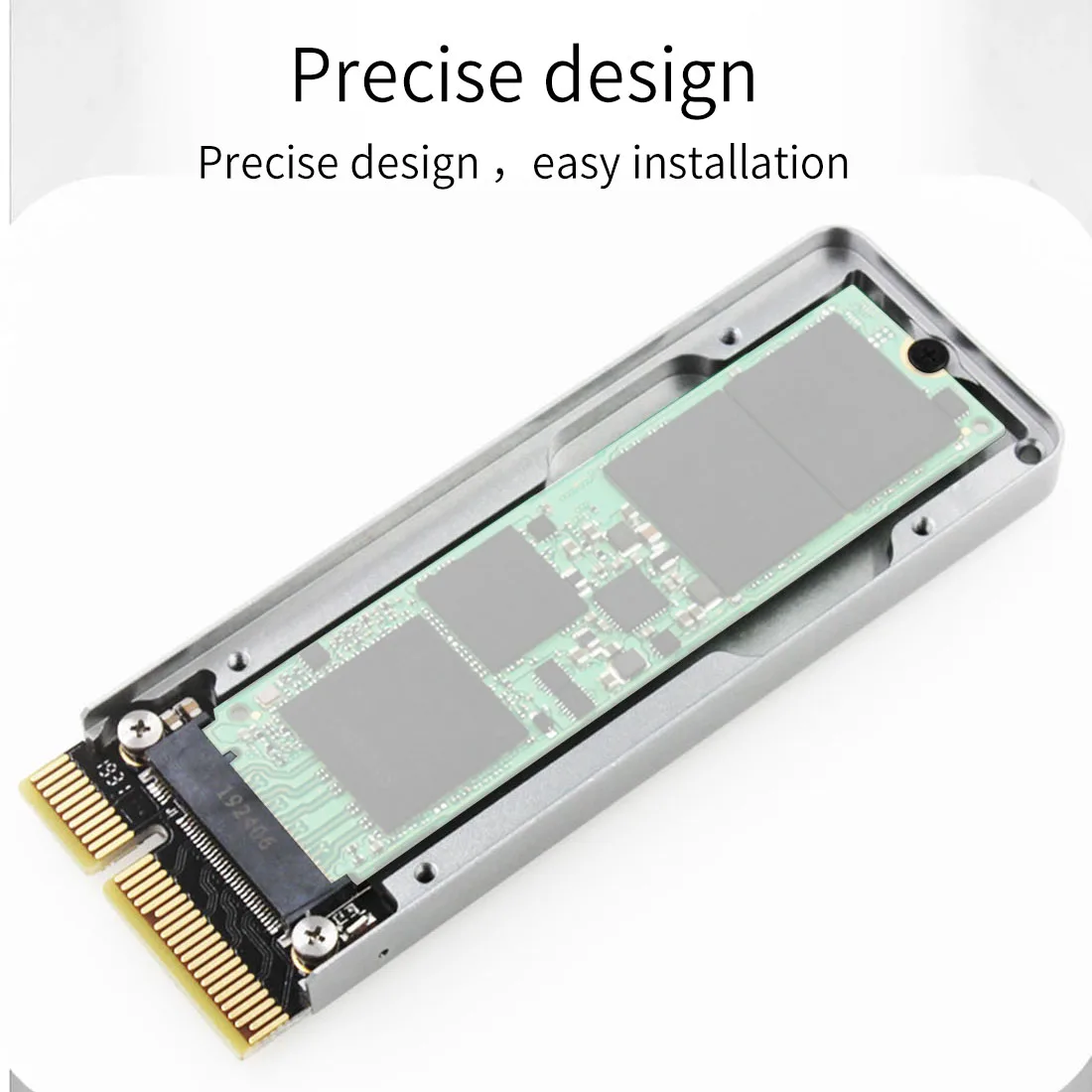 JEYI iSSD m.2 NVME алюминиевый PCIE3.0 GEN3 мобильный SSD box optibay SSD чехол PCIE X1 адаптер m2 M.2 PCIE SSD U.2 PCI-E в PCI-E