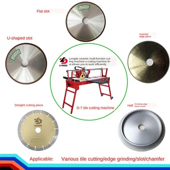 

Long de ceramic tile cutting machine edge cutting slot chamfering marble machine stone cutting sheet metal