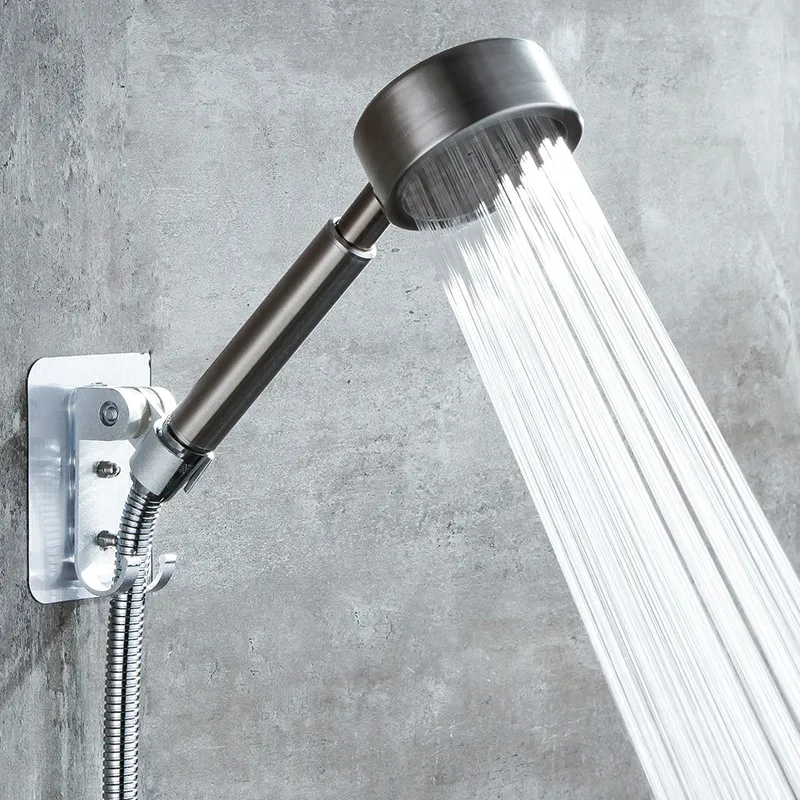 Shower Head Hand Adjustable High Pressure Water Saving One Button To Stop Heads | Обустройство дома