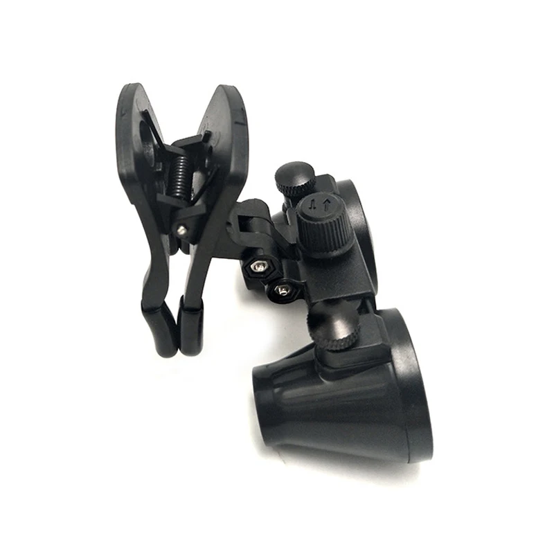 2.5X 3.5X Clip Type Binocular Loupe Pupil Adjustable Dental Loupe Hands Free Magnifying Glass for ENT Examination Dental Surgery