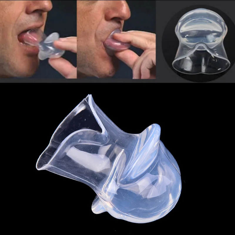 

Medical Silicone Anti Snoring Tongue Device Anti Snore Aid Snore Stopper Mouthpiece Night Device With Case Snore-ceasing