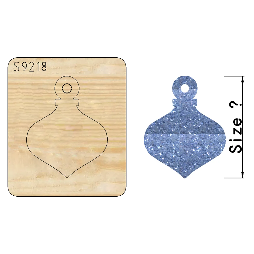 

2021 New Christmas tree label pendant Die Cutting Mold cutter Diy Scrapbook Decoration Wooden Knife Mould Suitable For Fustelle