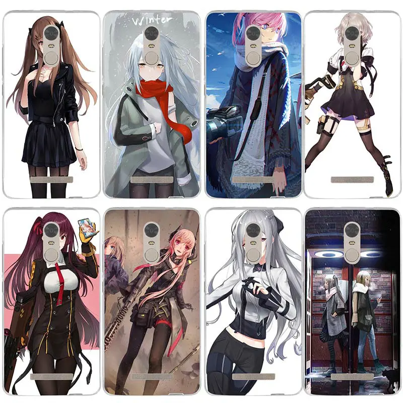 

Soft Silicone TPU Phone Cases for Xiaomi Redmi Mi Note 3S 4X 4A 6 5 5S 5A 8 A1 Pro Plus Max 2 3 Coque Shell Girls Frontline