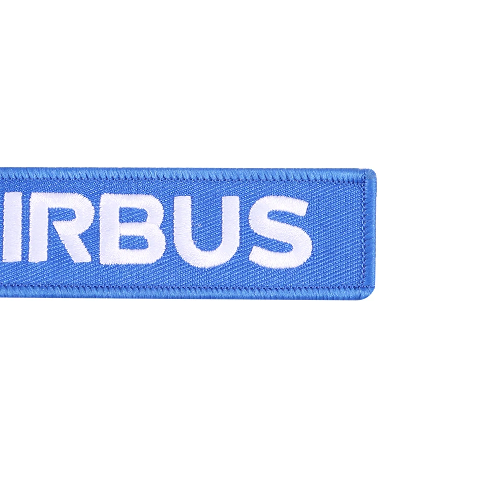 AIRBUS Keychain Phone Straps Double-sided Embroidery A320 Aviation Key Ring Chain for Aviation Gift Strap Lanyard for Mobile (3)