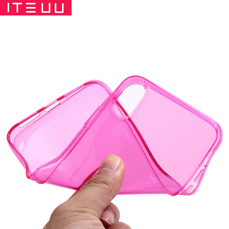 

ITEUU Ultra-thin Clear Case for iPhone X Xs Max XR Cases Soft Flexible TPU Transparent Back Cover for iPhone XR X Xs Max