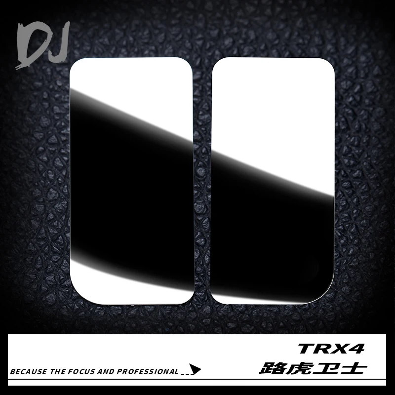 

XQRC 2 pieces of trx4 metal rear-view mirror for trx-4 rear guard highlight mirror upgrade part of 1 / 10 RC tracked vehicle