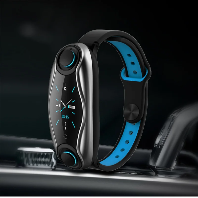 GEJIAN Bluetooth 5 0 наушники умные часы для мужчин и женщин Siri фитнес браслет трекер