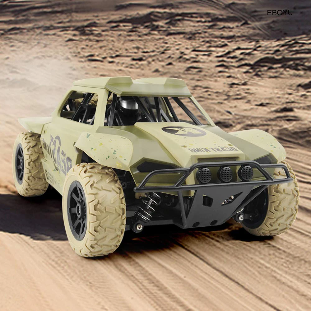 EBOYU RC автомобиль 2,4 ГГц 4WD 1:18 внедорожный пульт дистанционного управления Автомобили RC 25 км/ч высокий гоночный скоростной автомобиль электрическая игрушка для детей