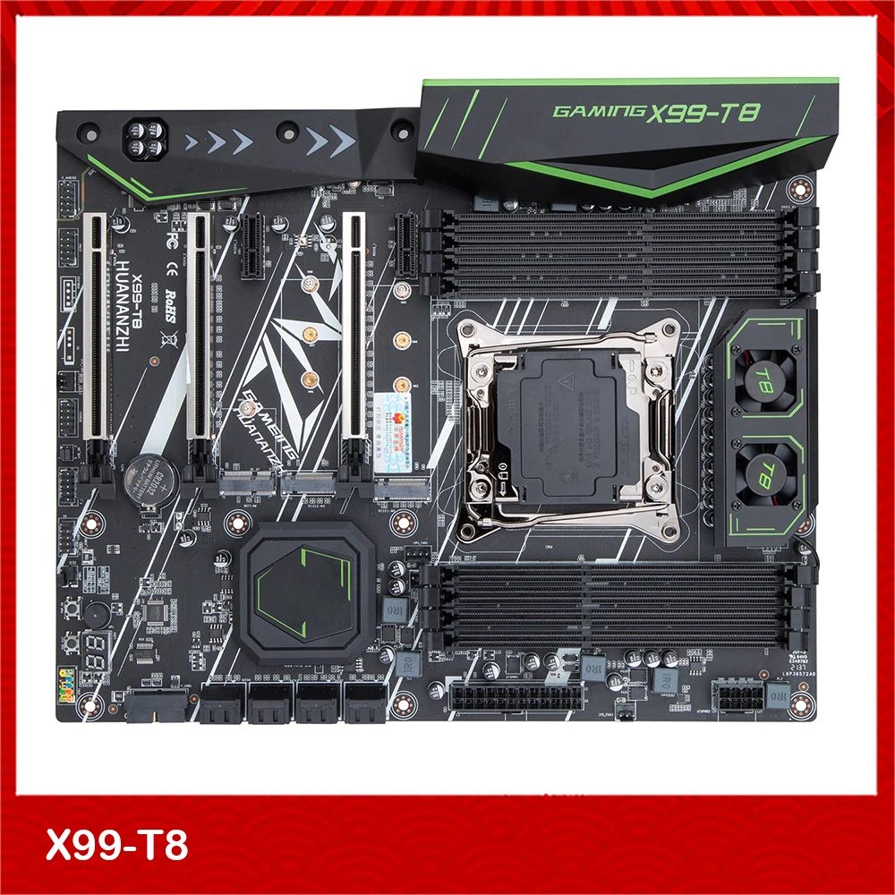 Настольная материнская плата для HUANANZHI X99-T8 2011-3 X99 DDR3 M.2 32 ГБ 100% Протестировано