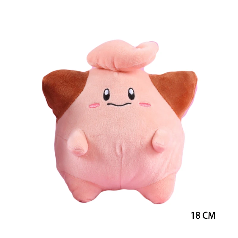 Totodile Chikorita Venusaur Eevee Marill Mew Cyndaquil Squirtle плюшевая кукла мягкая игрушка на день рождения Рождественский подарок для ребенка - Цвет: Коричневый