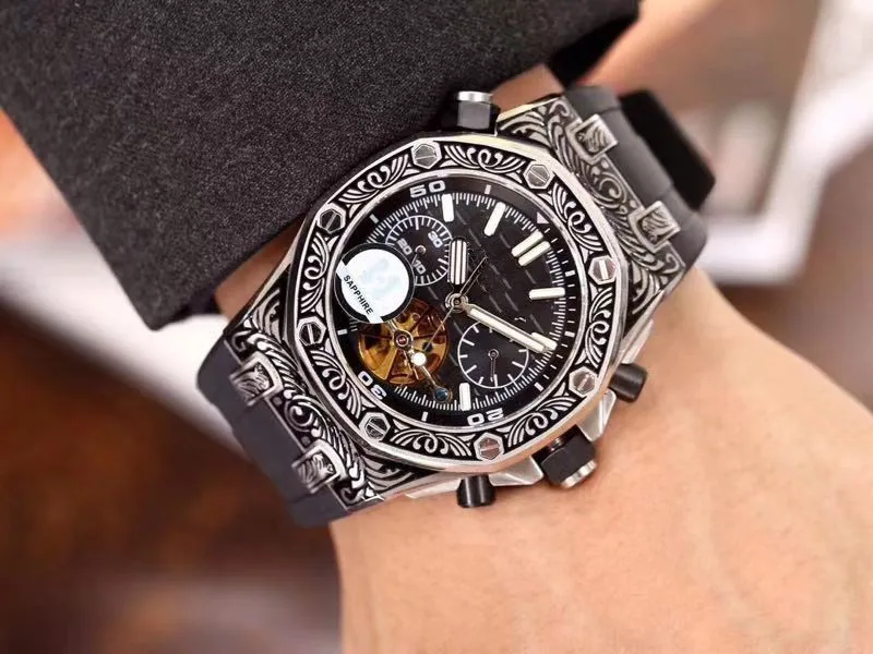 

WG09382 Mens Watches Top Brand Runway Luxury European Design Automatic Mechanical Watch
