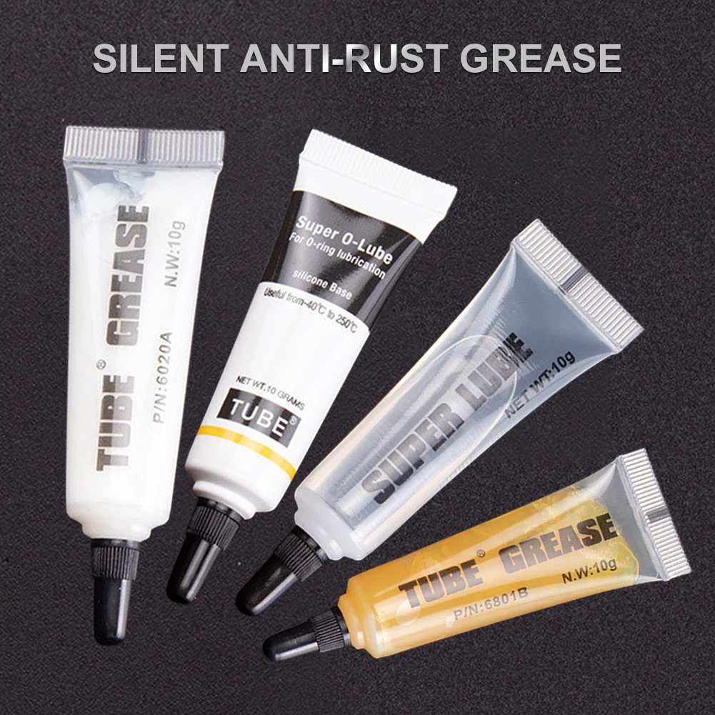 Lubricant Food Grade Silicone Grease Lube Multi-purpose Reduce Noise For Printer Bike Chain Bearing O-Ring Gears Maintenance silicone grease lubricant silicone grease grease lubricant
