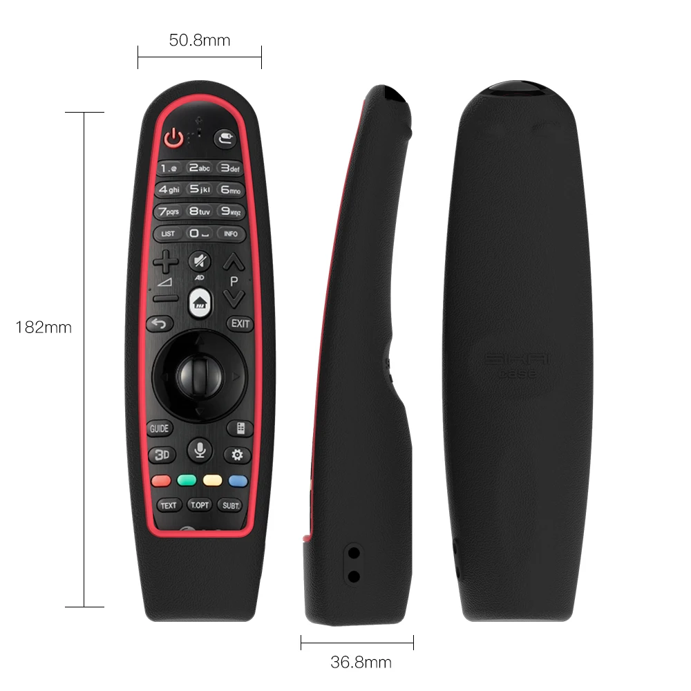 SIKAI Цветной линиями силиконовый чехол для LG Smart ТВ AN MR600 MR18BA дистанционный ключ