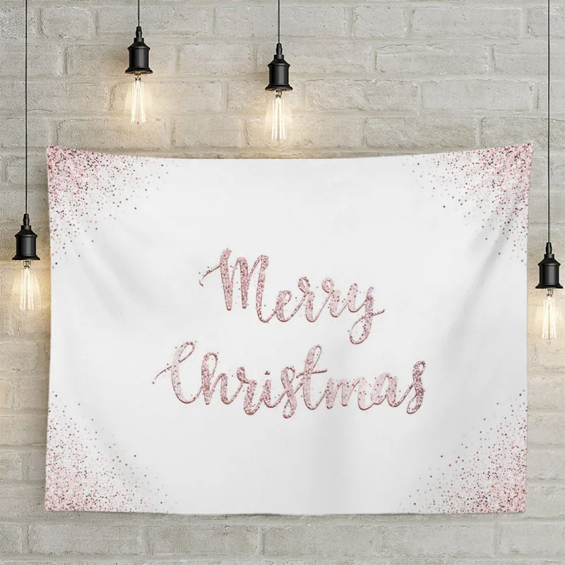 Снеговик МАНДАЛА ГОБЕЛЕН белый Merry Christmas настенный гобелен для гостиной украшение дома скатерть для пикника пустой - Цвет: 12