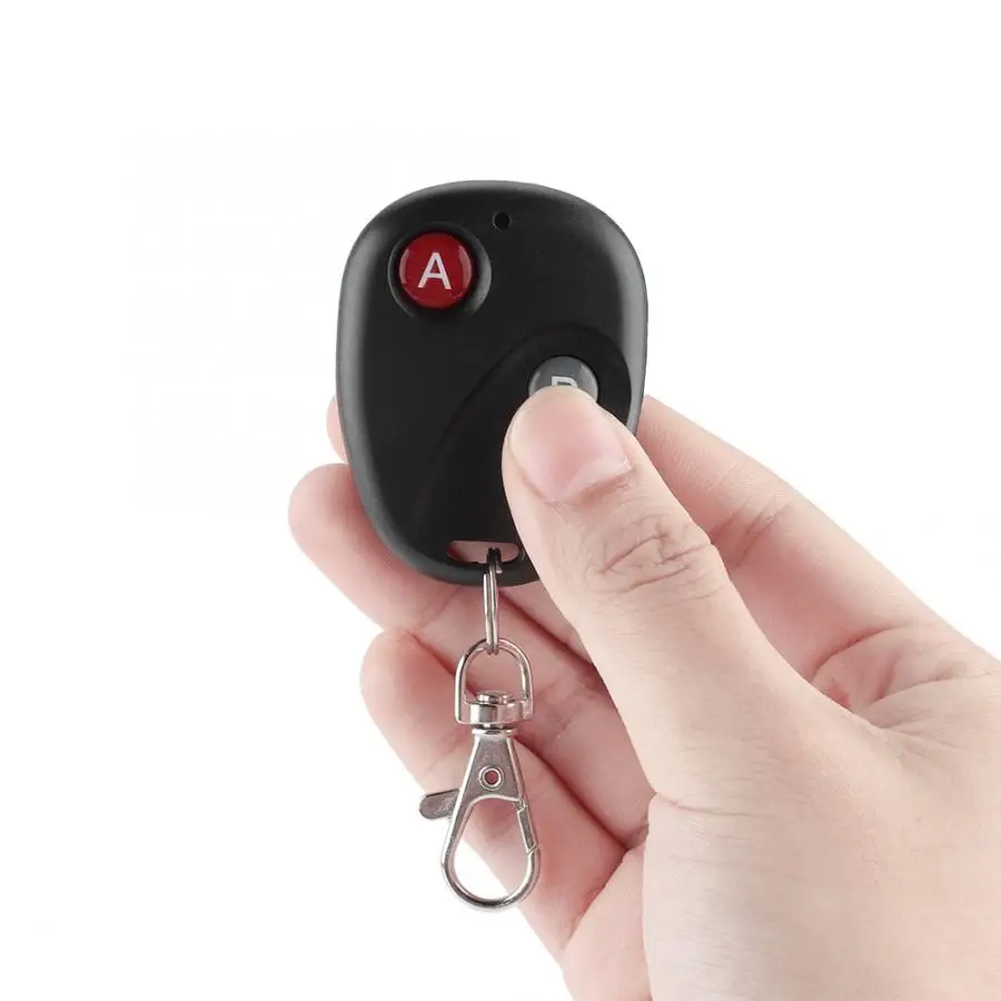 433MHz 2/4Buttons RF Smart Learning Code Wireless Remote Control Transmitter Remote Control Transmitter