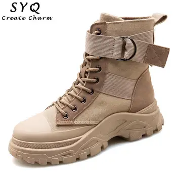 

[High-top casual Martin boots] 2020 autumn and winter new Korean style trend British style tooling men's shoes men's boots