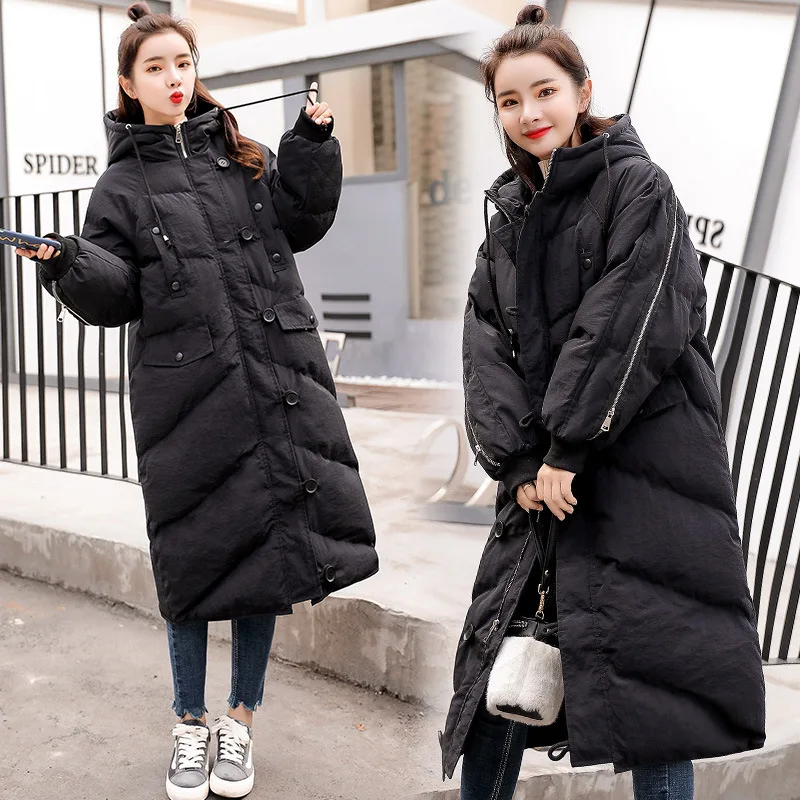 

Manufacturers Direct Selling 2018 Winter New CSYL8261 Korean-style Women's Elegant Fashion Slimming Hooded Cotton-padded Clothes
