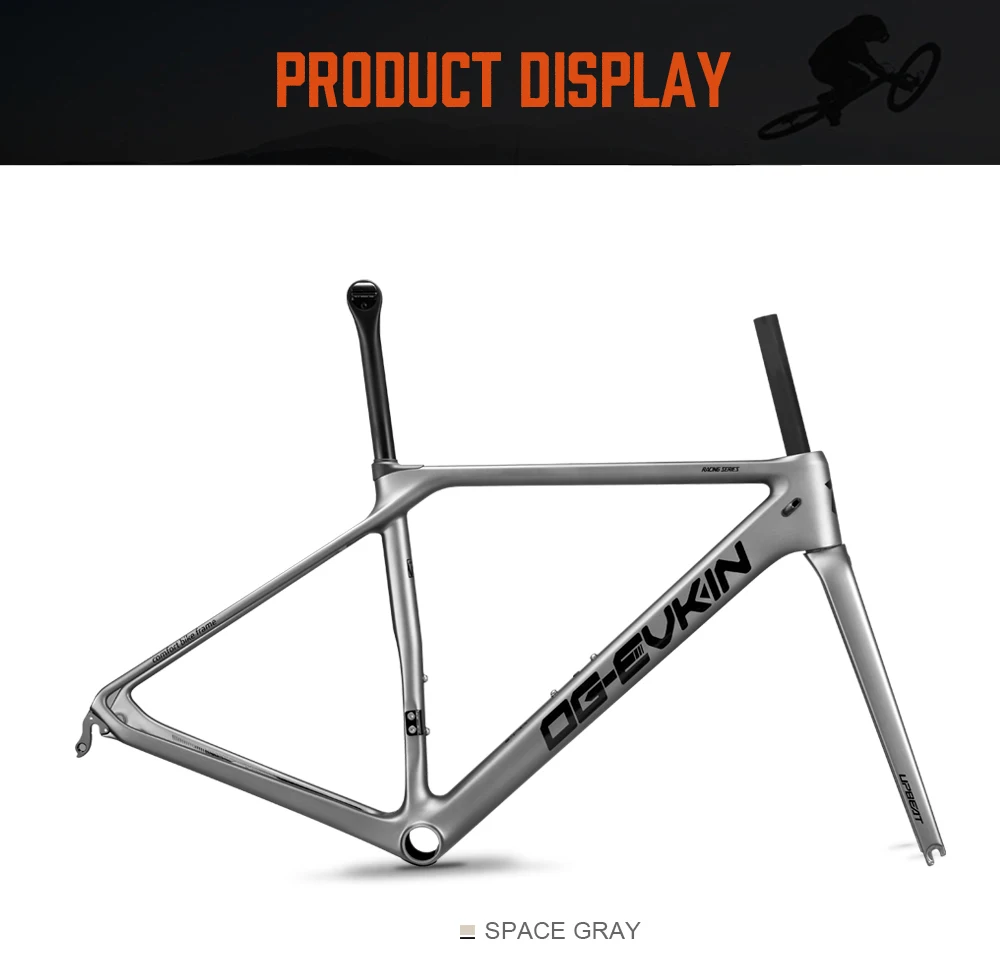 Sale OG-EVKIN CF-025 Carbon Road Frame V-Brake Bicycle Frame BB86 Carbon Frame Di2&Mechanical Bike Frame Telaio Carbonio Strada 2019 4 Sale OG-EVKIN CF-025 Carbon Road Frame V-Brake Bicycle Frame BB86 Carbon Frame Di2&Mechanical Bike Frame Telaio Carbonio Strada 2019 4