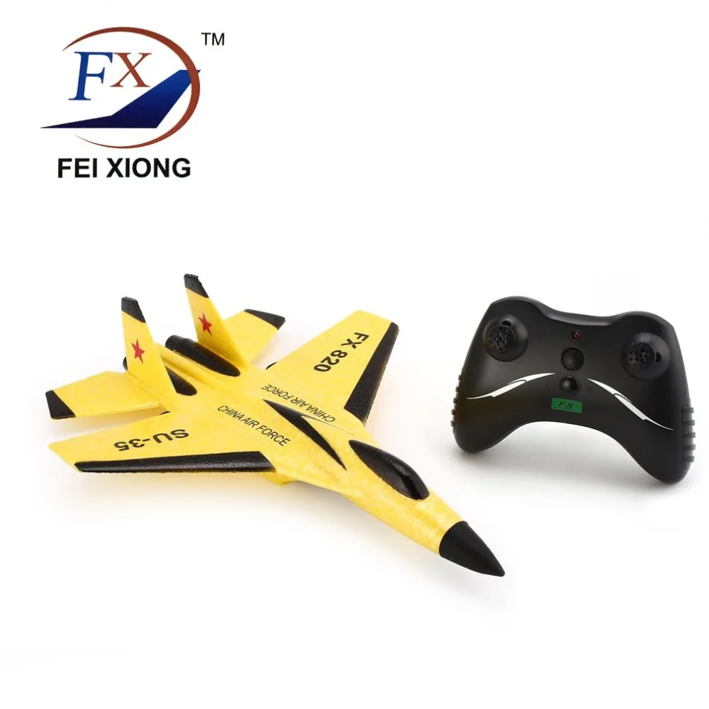 OCDAY супер крутой RC бой с фиксированным крылом RC Дрон FX-820 2,4G пульт дистанционного управления летательный аппарат модель вертолета на ДУ Дрон Квадрокоптер hi