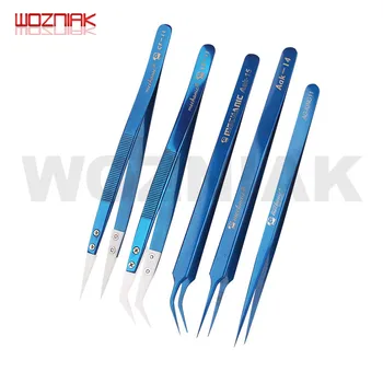 

MECHANIC Ceramic Tweezers Antistatic Antimagnetic High precision insulated tip For iPhone mainboard Flying wire chip