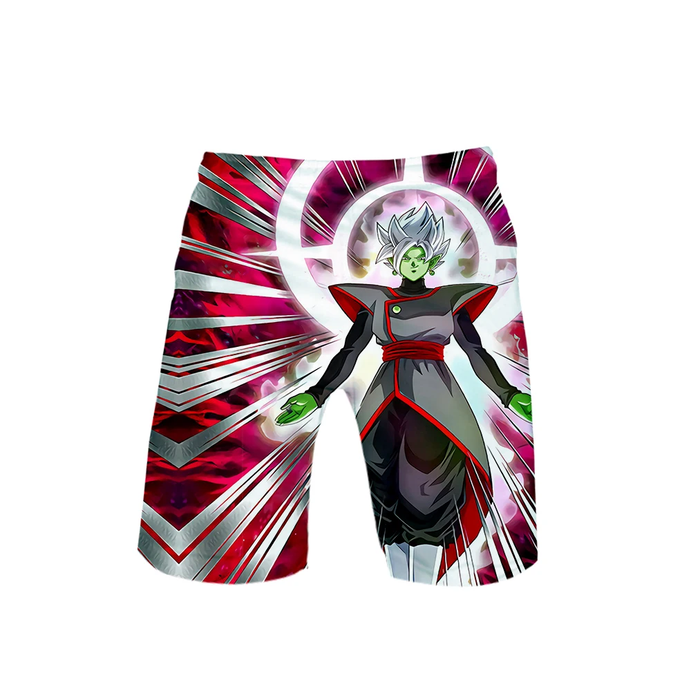 DRAGON BALL японский мультфильм мужские шорты летние новые быстросохнущие пляжные шорты мужские хип хоп Короткие Брюки пляжная одежда