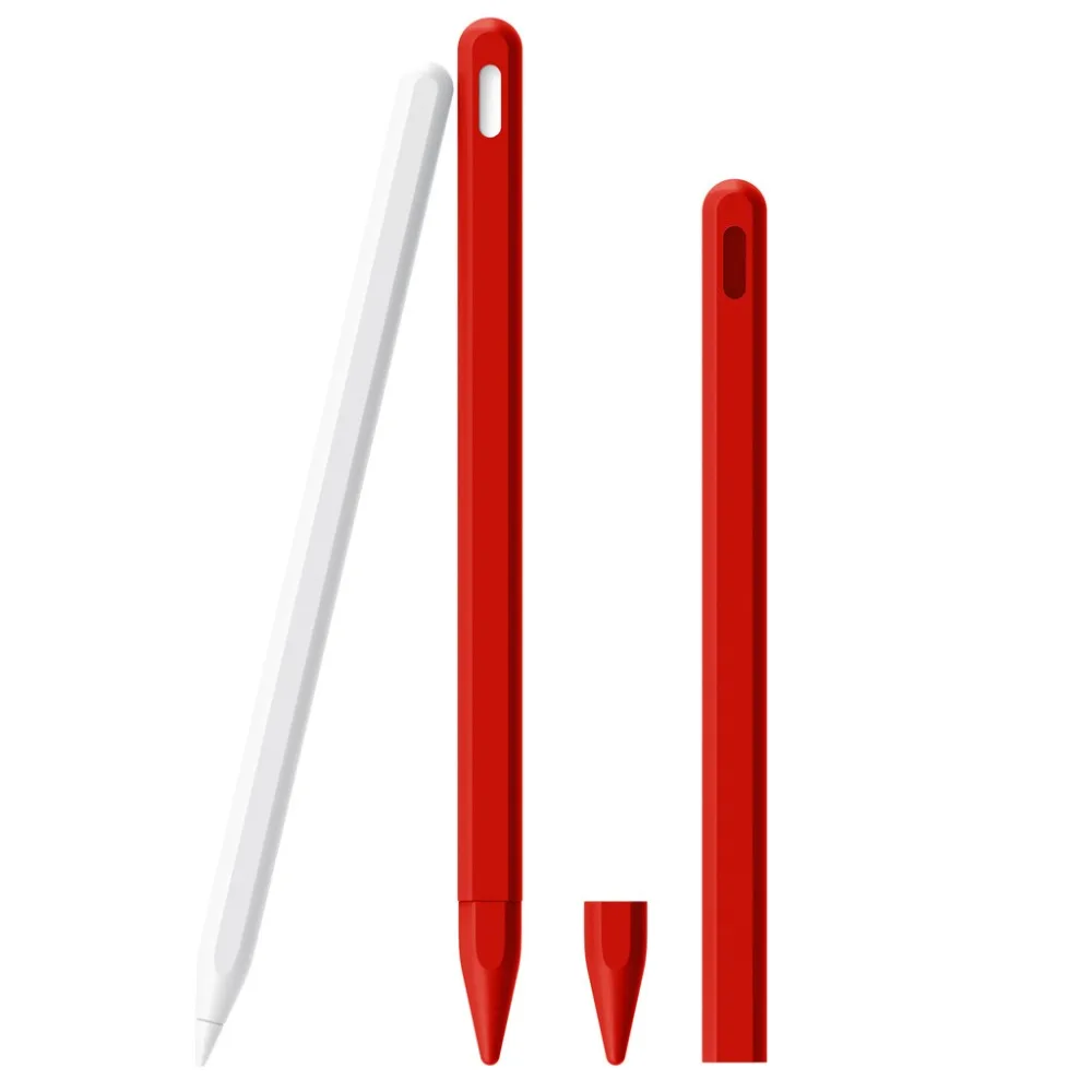 Легкий Дизайн Эластичный Защитный силиконовый чехол для Apple Pencil 2 Защита от царапин, ударов
