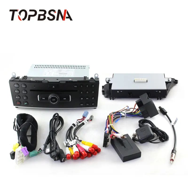 TOPBSNA 1Din Android 10 автомобильный dvd плеер для BENZ GLK/GLK X204/GLK 300/GLK 350 WIFI Автомобильный GPS